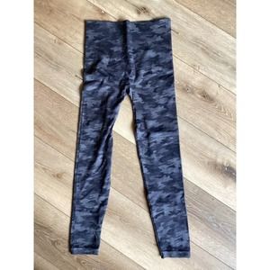 SPANX black/grey camo leggings size XL, NWOT